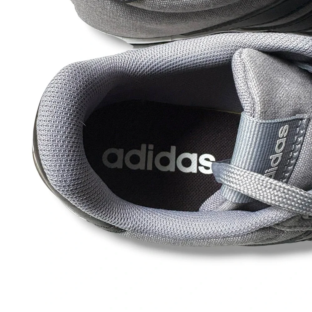 Adidas Daily 4.0 Women's Grey Canvas Low Top Skate Sneakers IF4493 Size 7.5